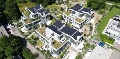 Gesamtheitliche Energielösung für Mehrfamilienhäuser «Im Schatz»