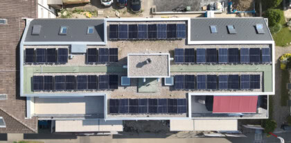 Photovoltaik-Anlage für Mehrfamilienhaus in Dietikon