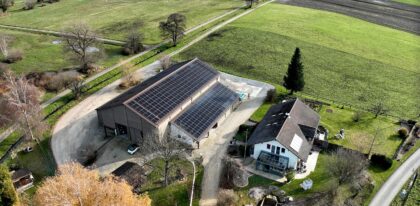 Photovoltaik-Anlage für Bauernhof im Zürcher Oberland