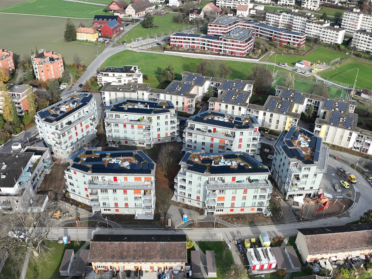 Innovative Energielösungen für den Schönauring in Zürich